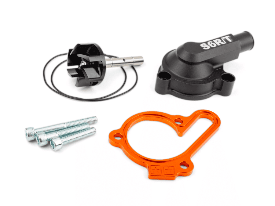 S6-SSP593WP/OR Pompa acqua ad alta portata con coperchio Stage6 R/T Arancione Derbi euro 3 / euro 4, COD: S6-SSP593WP/OR