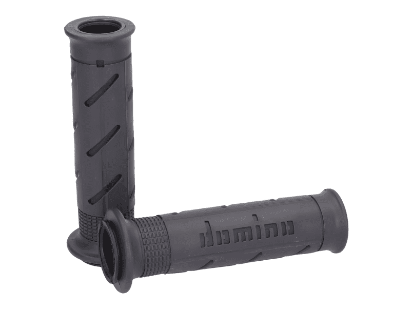 DOM39709RP Domino A250 On-Road Grips Grey / Black (Open)