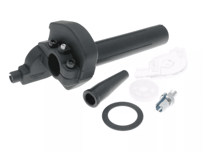 DOM34597 Comando gas rapido Domino Formula 2,0°/ 48mm nero - universale, COD: DOM34597