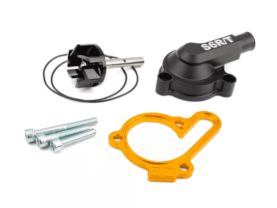 S6-SSP593WP/YE Pompa acqua ad alta portata con coperchio Stage6 R/T Giallo Derbi euro 3 / euro 4, COD: S6-SSP593WP/YE