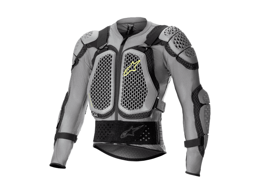 ALP27011160 Giacca prottetiva Alpinestars Bionic Action V2 grigio/nero/giallo fluo 2XL, COD: ALP27011160