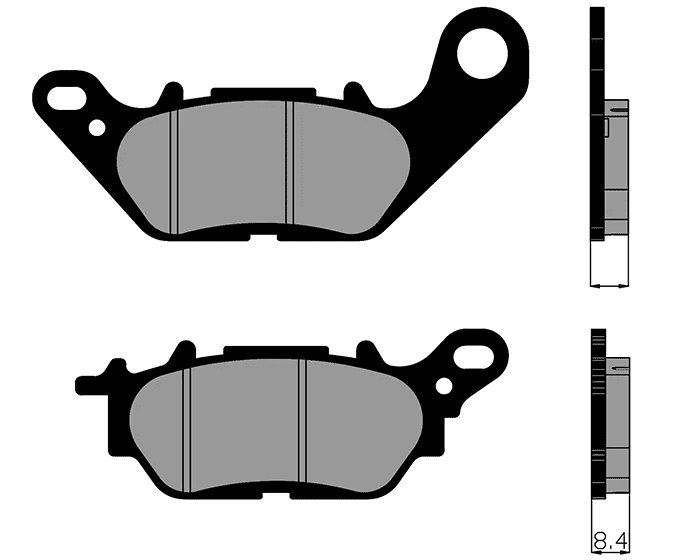 P174.0152 Pastiglie freno Polini Original Yamaha Nmax 125, COD: P174.0152