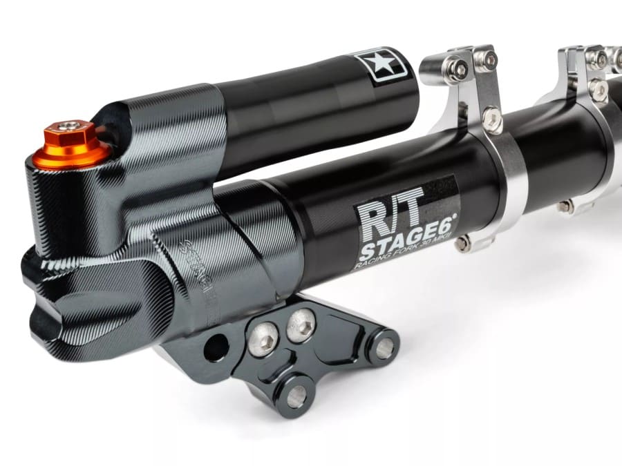 S6-1450502/PACK1 Tubi Steli forcella Yamaha Aerox STAGE6 R/T con supporto parafango