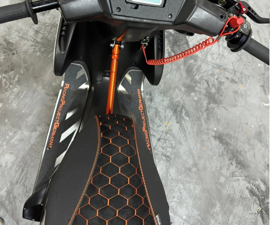 Pedane in acciaio inox - RPG Grip Yamaha Aerox MBK Nitro