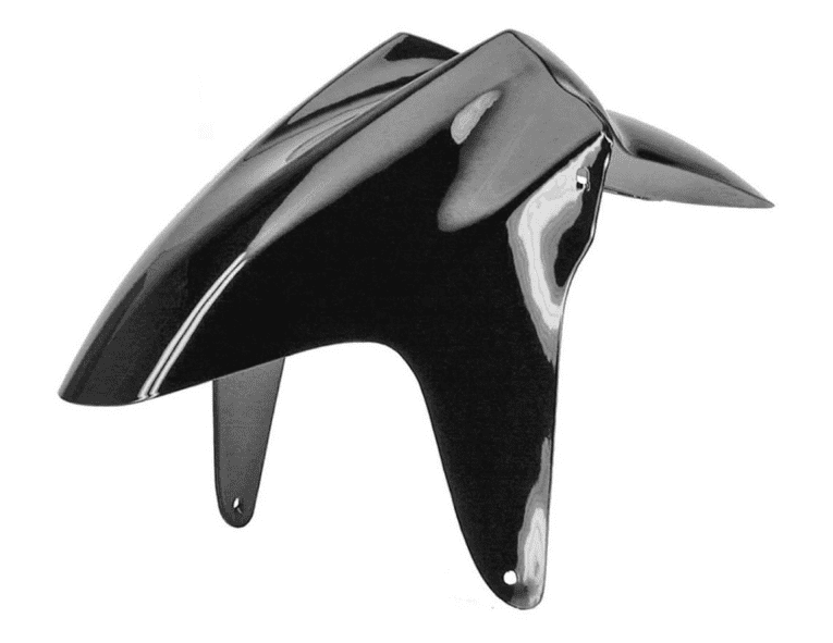 366734 tnt black metallic mudguard - aerox/nitro