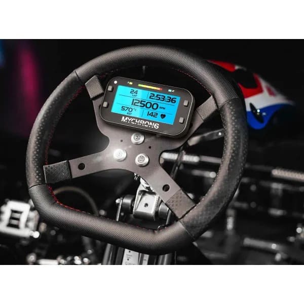 XM6TRM10 Telemetria AIM MyChron6 GPS 25 Hz con Sensore Temperatura Acqua M10