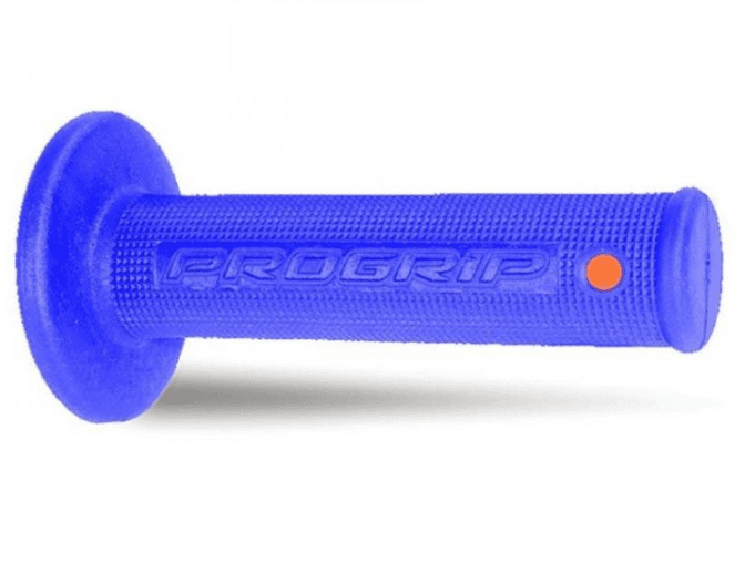405401695 pair of progrip 799-203 mx grips, orange/blue, double density, without hole