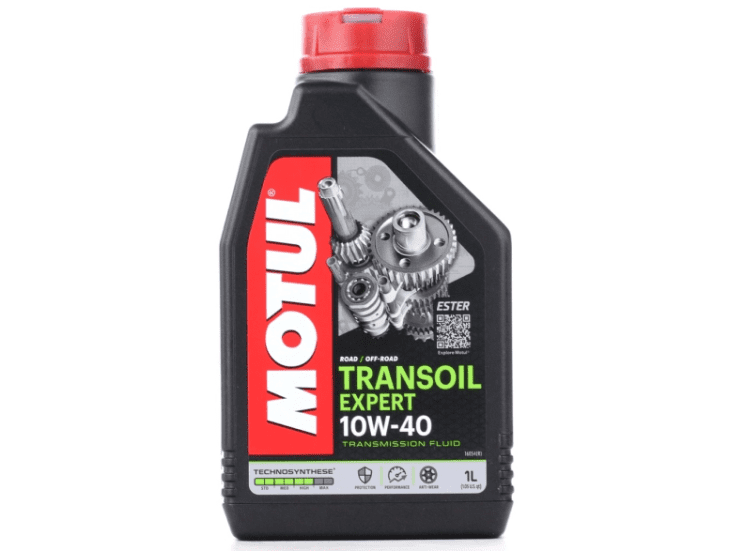 105895 1 liter motul transoil expert 2t 2 - stroke gearbox oil sae 10w40 (for gears)