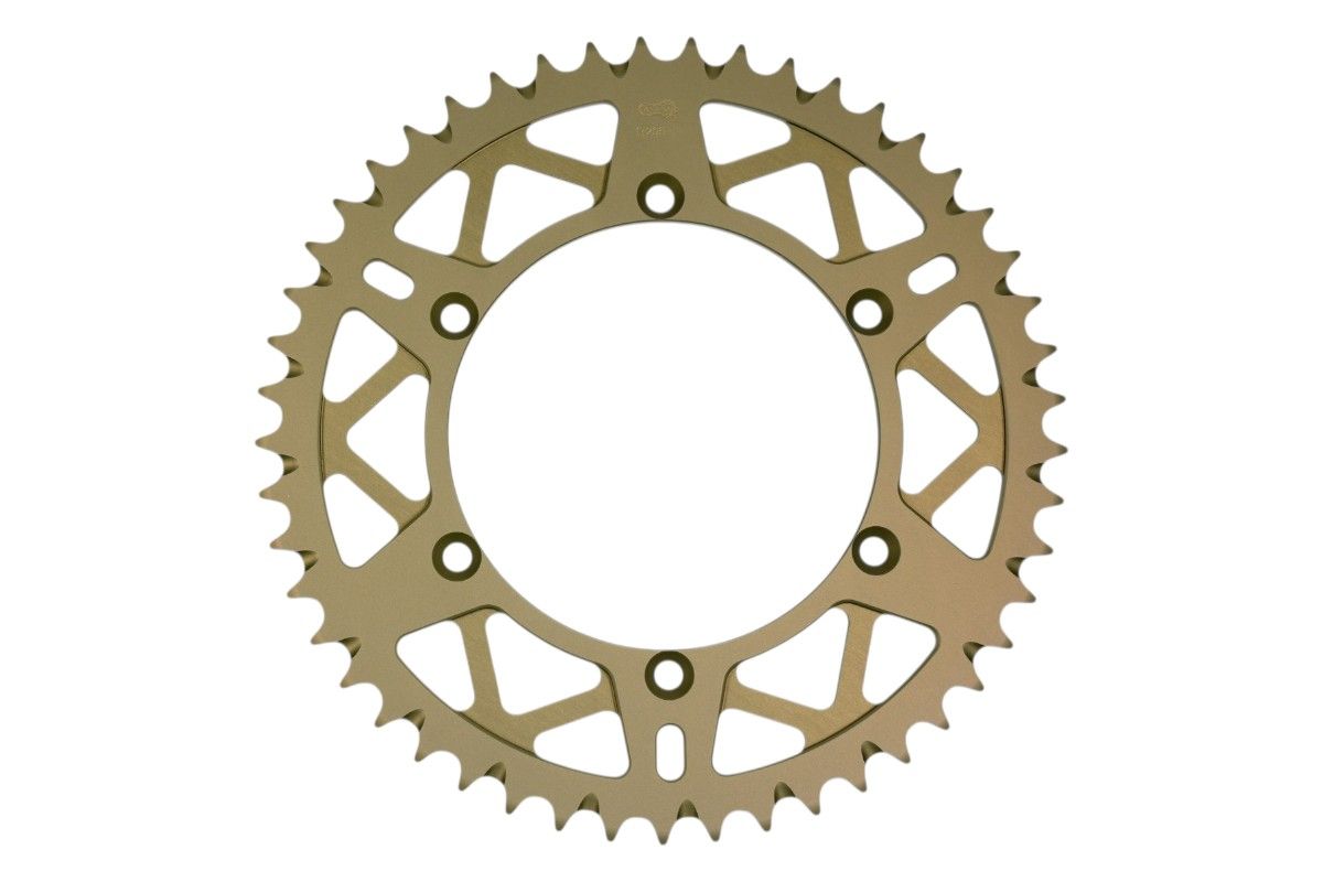 A17206.52 Corona AFAM ergal autopulente anodizzazione dura - 52 denti - KAWASAKI SUZUKI