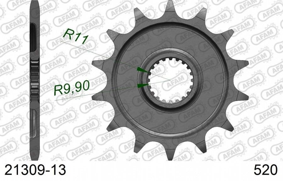 A21309.13 Pignone AFAM - 13 denti - FANTIC YAMAHA 125/250
