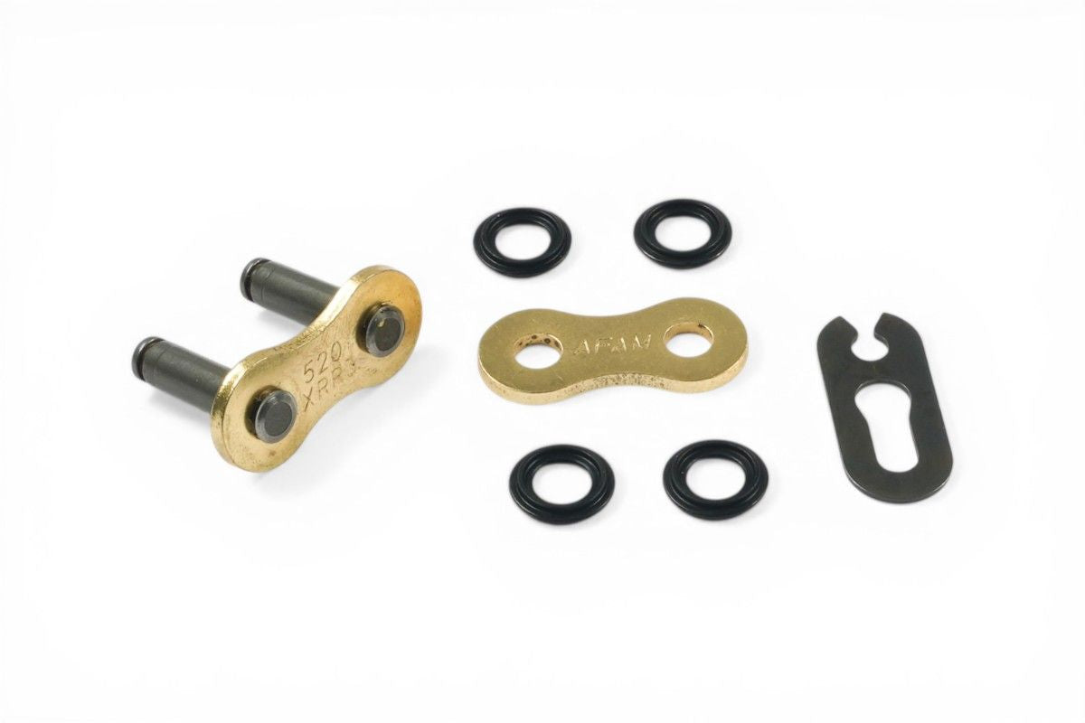 A520XRR3GSC Maglia giunto AFAM - per catena 520 XRR3 XS-ring- Oro