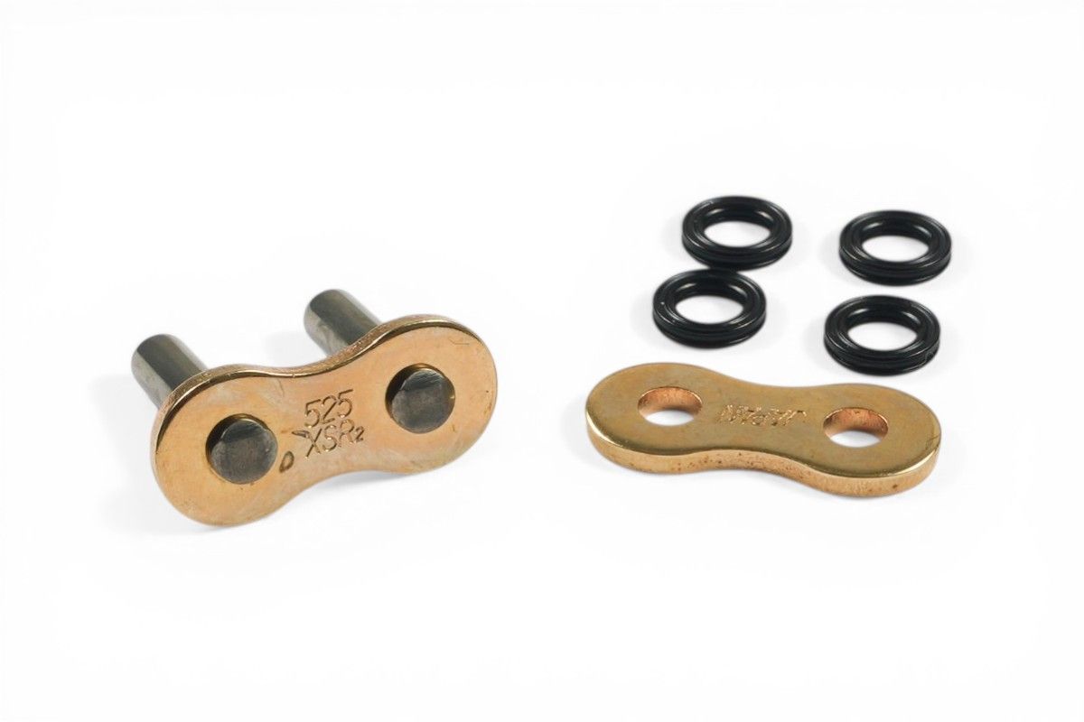 A525XSR2GMR Maglia ribadire AFAM - per catena 525 XSR2 XS-ring - Oro