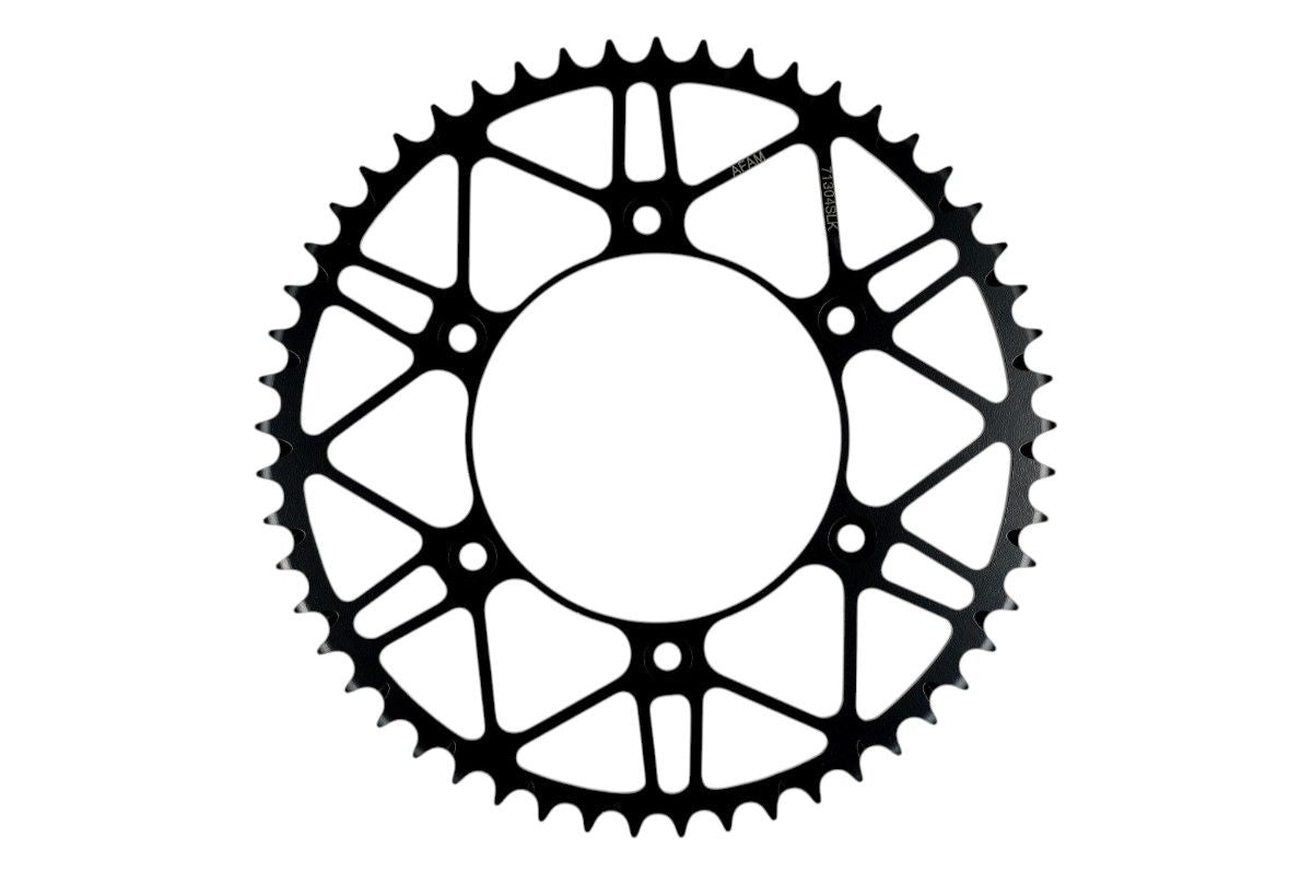 A71304S.49 Corona AFAM SLK acciaio autopulente nero - 49 denti - GASGAS HUSABERG HUSQVARNA KTM TRIUMPH