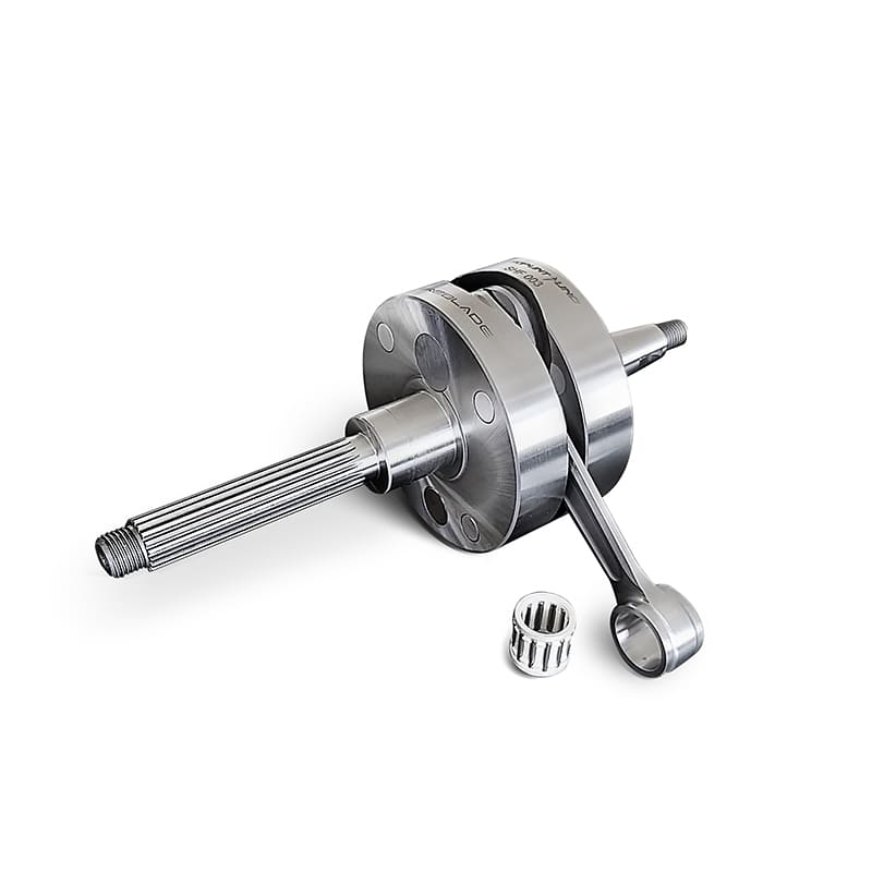 Crankshaft 8.1/R-18 Stroke 47 Connecting rod 100 Ø84 (for 100cc oversized) for 8.1 Fireblade and Polini PRE crankcases