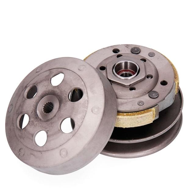 AP25PR11.107 Kit pulegge con frizione e campana Minarelli orizzontale d=107mm AllPro