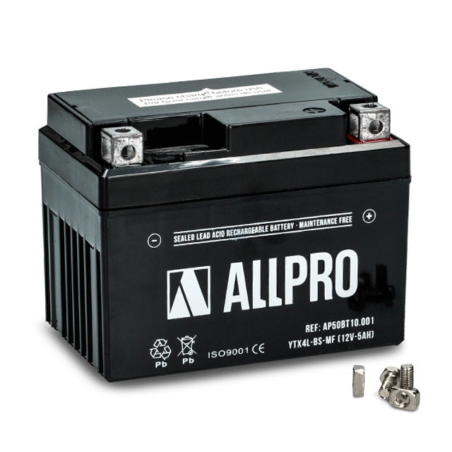 AP50BT10.001 Batteria AllPro YTX4L-BS precaricata