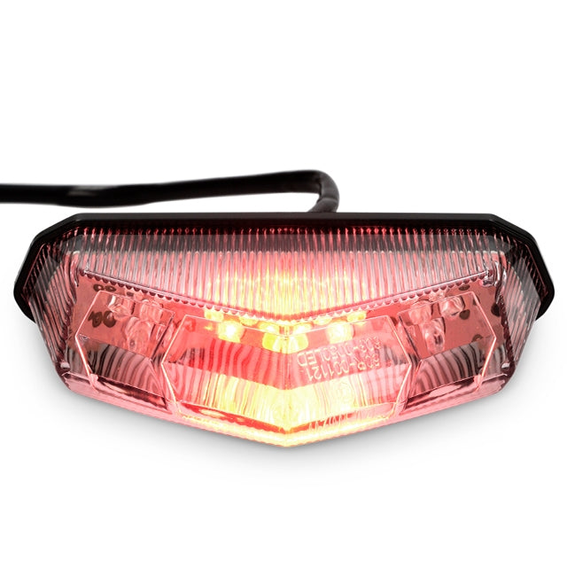 AP50RL100.UNI.CE Fanale posteriore LED con indicatori blackline AllPro - trasparente