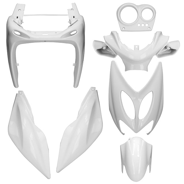 AP55BP10.900.SS.WH Kit carena Yamaha Aerox / MBK Nitro <13 7 pezzi AllPro