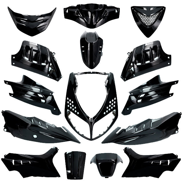 AP55BP10.925.BK Kit carena Peugeot Speedfight 2 15 pezzi AllPro