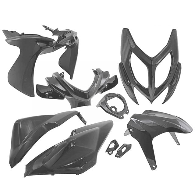 AP55BP10.951.NG Yamaha Aerox / MBK Nitro 50 >2013 Kit carena 9 pezzi AllPro