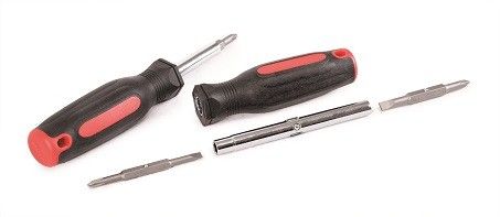 AT2194 Cacciavite con testine intercambiabili (1/4",3/16",PH1,PH2)