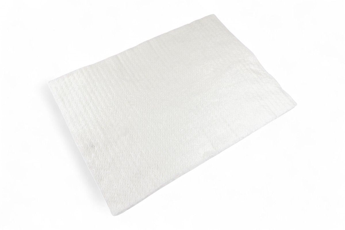 AV2074 Pezza compressa di materiale bianco agugliato 500x350x10mm