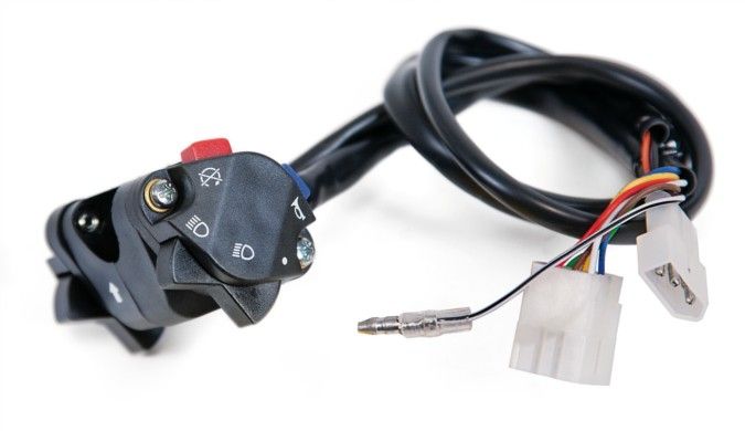 AV2232 Blocchetto multifunzione modello KTM con pulsante indicatori di direzione