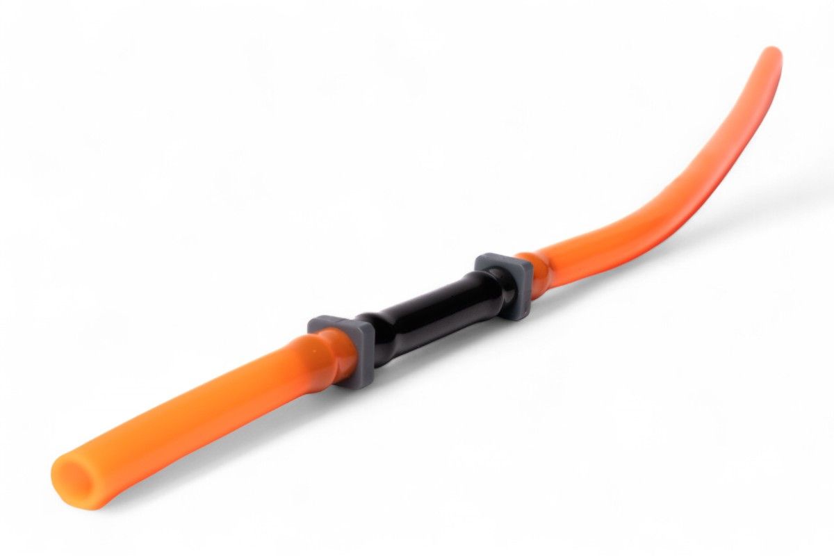 AV2313A Valvola sfiato benzina con tubo - Arancione