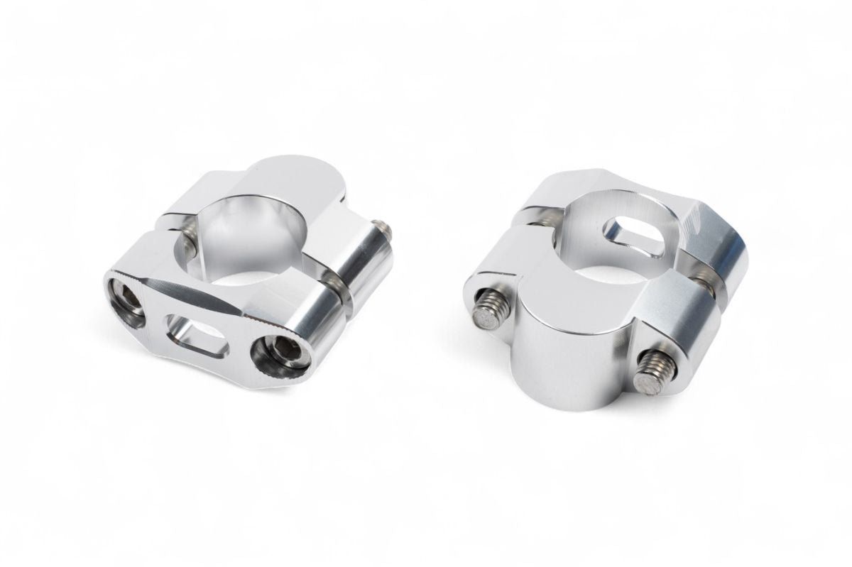 AV2337 Spessori in alluminio anodizzato da 20mm per rialzare manubri da ø 28,6mm