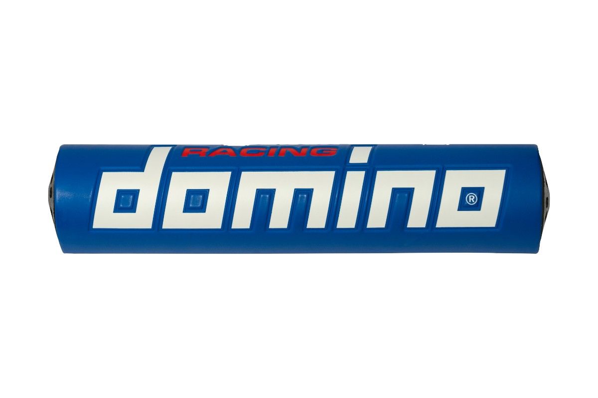 AV2345B Paracolpo in gomma per manubri con traversino DOMINO blu