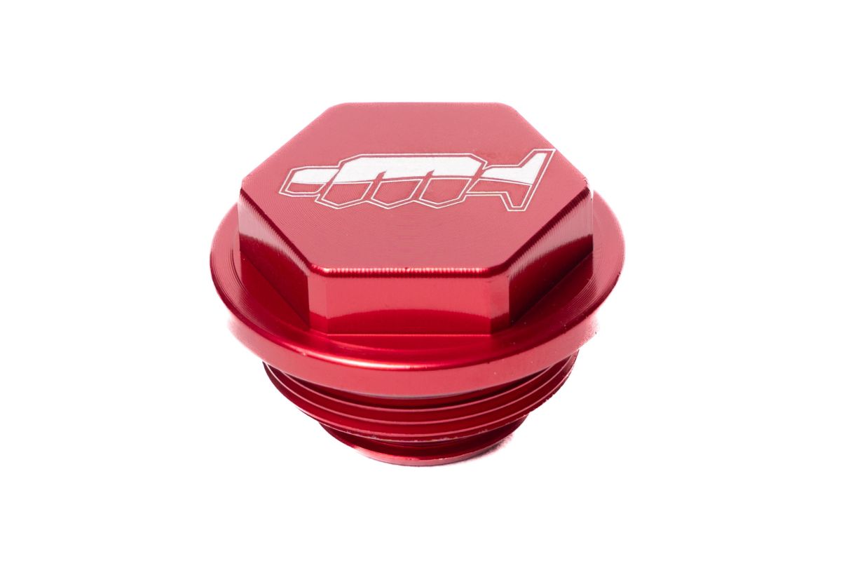 AV3244R Coperchio pompa freno posteriore - GASGAS - Rosso