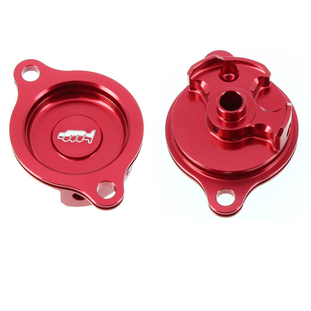 AV3284R Coperchio filtro olio - HONDA - Rosso