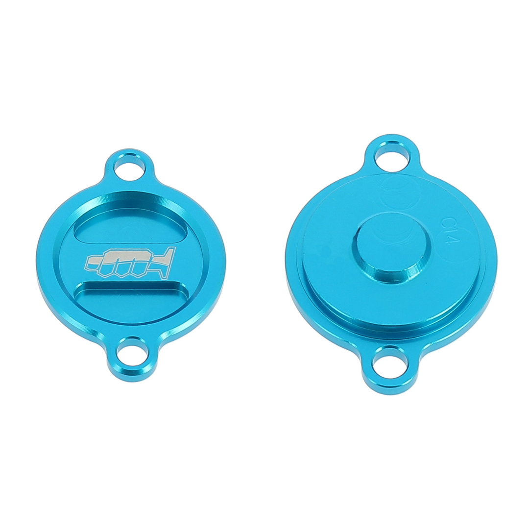AV3288C Coperchio filtro olio - HUSQVARNA - Azzurro