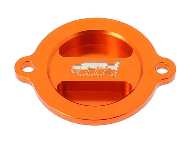 AV3289A Coperchio filtro olio - KTM - Arancione