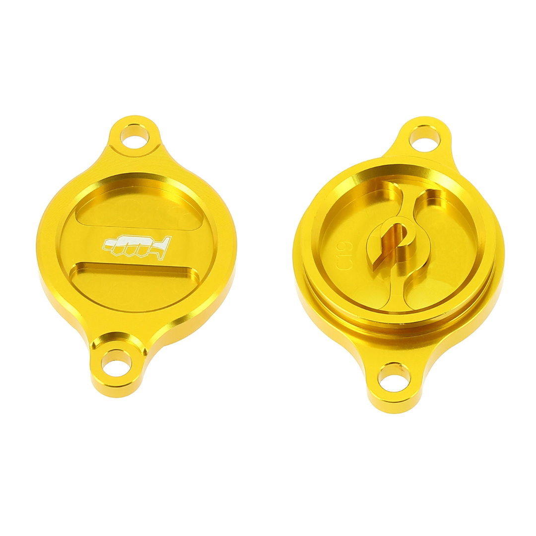 AV3290G Coperchio filtro olio - SUZUKI - Giallo