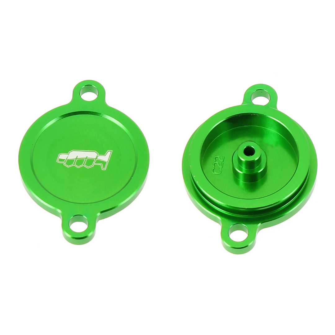 AV3291V Coperchio filtro olio - KAWASAKI - Verde