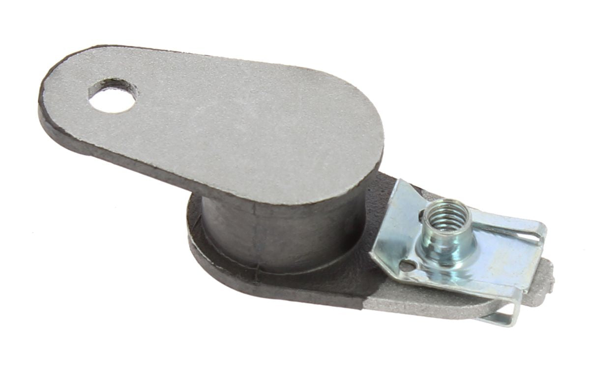 AV3405 Silent block alluminio e gomma con clips - lunghezza 76mm
