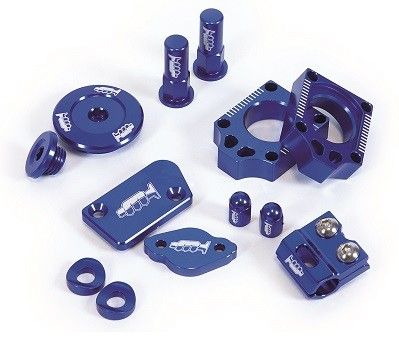 AVK007 Kit particolari in alluminio - YZ 250 F 09-13 - Blu