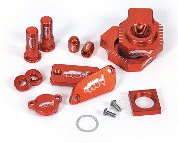 AVK010 Kit particolari in alluminio - KTM 85 SX 03-12 - Arancione