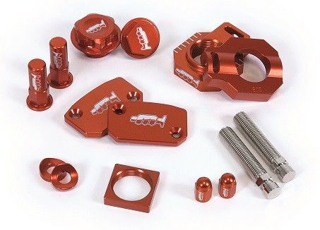 AVK012 Kit particolari in alluminio - KTM - Arancione