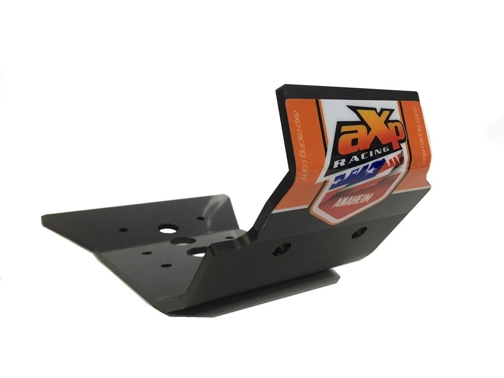 AX1398 Slitta paratelaio AXP cross 6mm - KTM 250 SX 17-18 - Nero