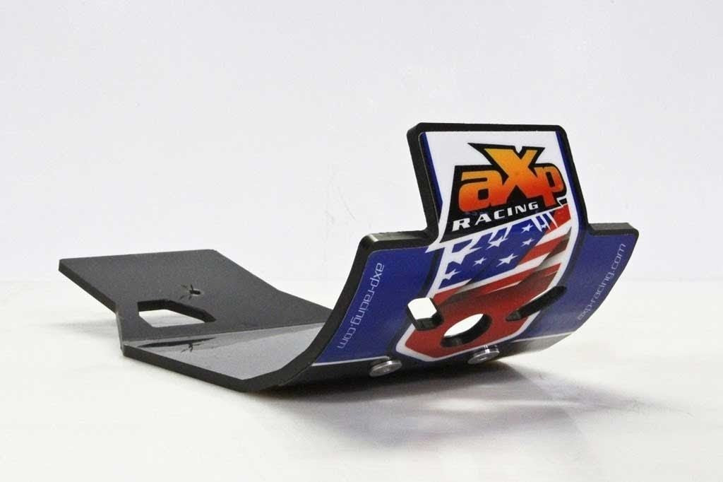 AX1458 Slitta paratelaio AXP cross 6mm - YZ 250/450 F - Nero