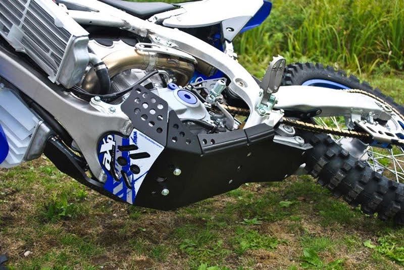 AX1459 Paramotore AXP XTREM 8mm - FANTIC YAMAHA - Nero