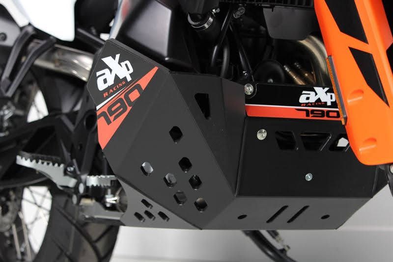 AX1543 Paramotore AXP 8mm - KTM 790/890 Adventure - Nero