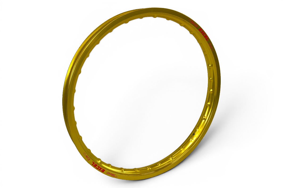 CE001416G Cerchio EXCEL TAKASAGO 21" x 1,60 - 36 fori, oro