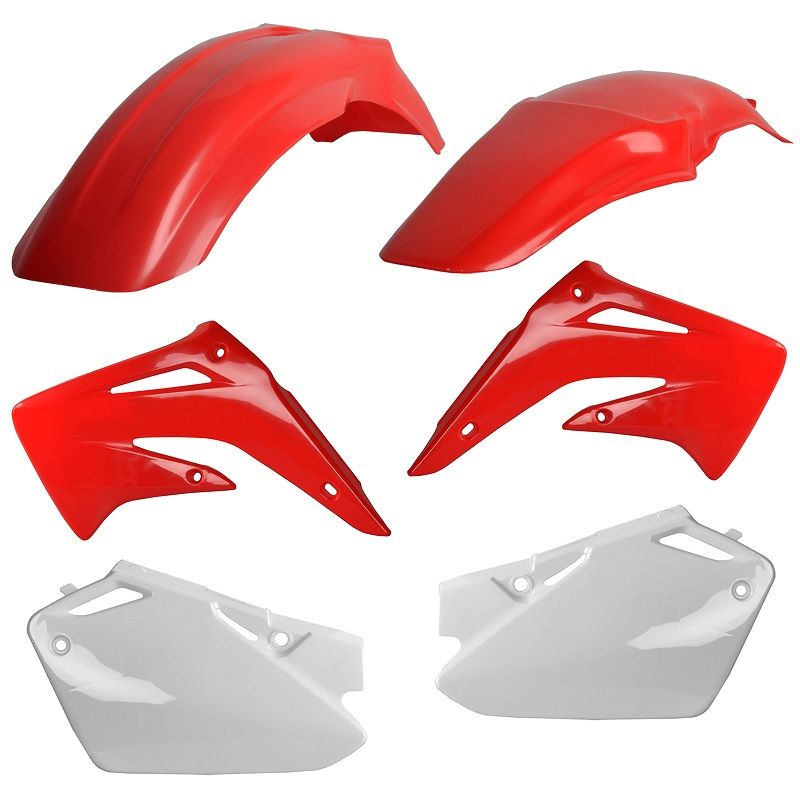 CM91174 Kit plastiche HONDA Rosso cr04/Bianco