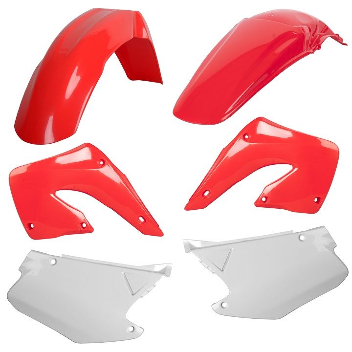 CM91178 Kit plastiche HONDA Rosso cr00/Bianco
