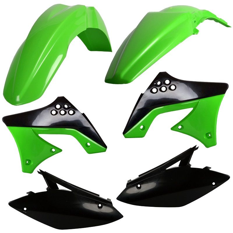 CM91252 Kit plasticheKAWASAKI Verde05/Nero