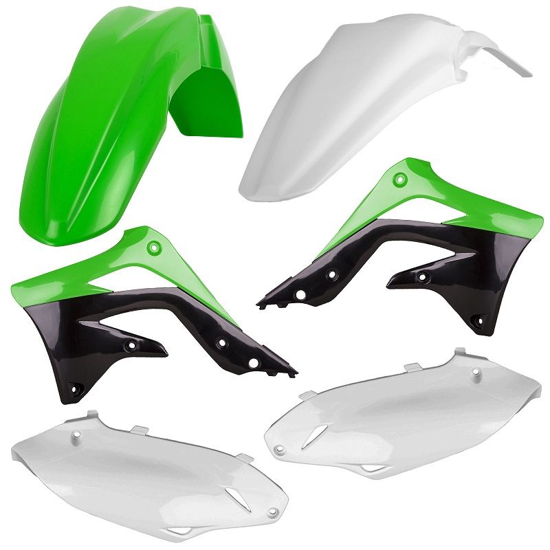 CM91261 Kit plastiche KAWASAKI Verde05/Bianco