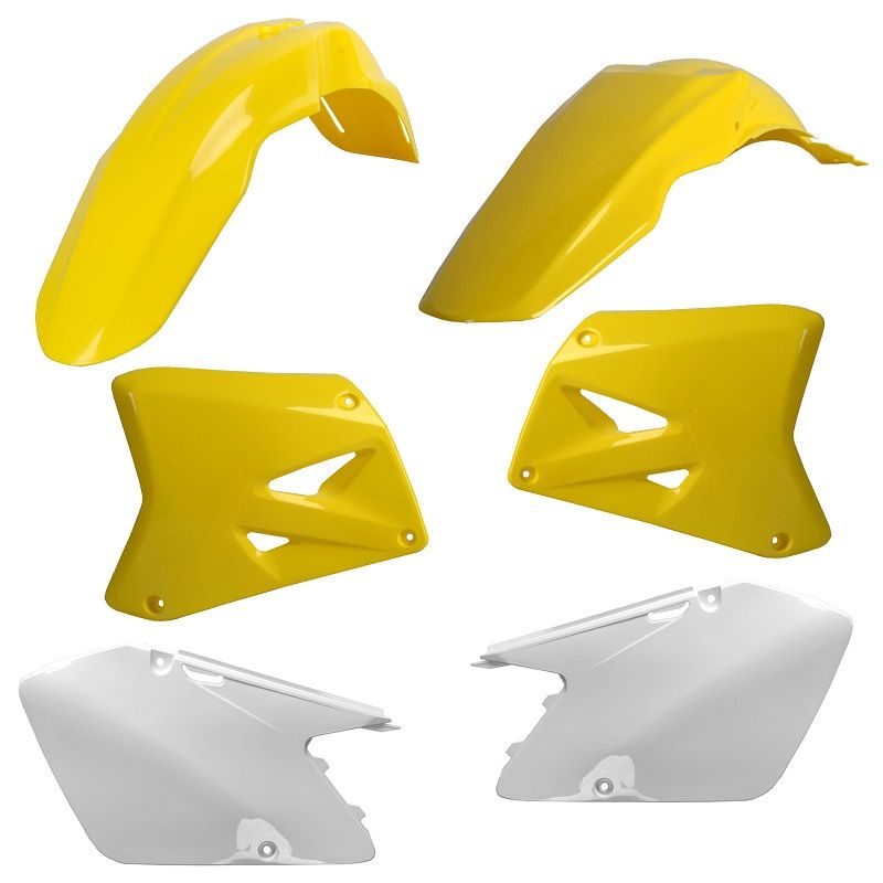 CM91268 Kit plastiche SUZUKI Giallo rm01/Bianco